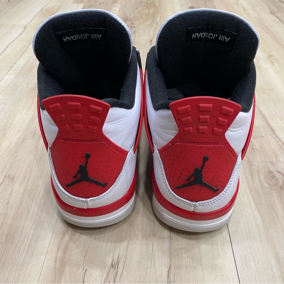 Air Jordan 4 Retro Fire Red Cements Size 13 - Picture 10 of 11
